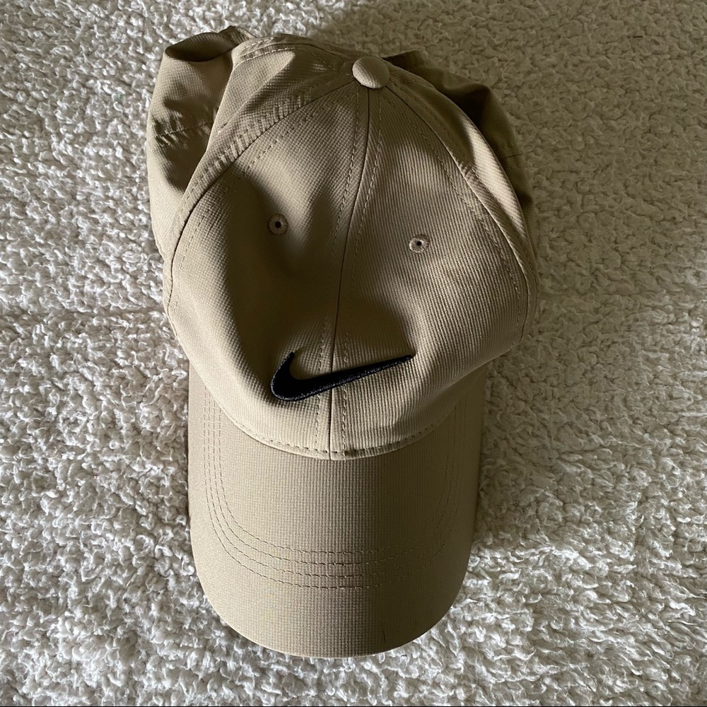 Beige Unisex Nike Hat